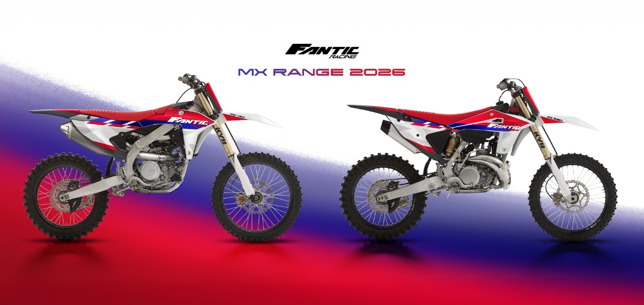 Fantic svela la nuova gamma MX MY26